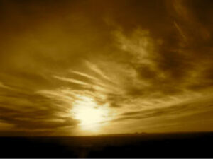 Yellow sky
